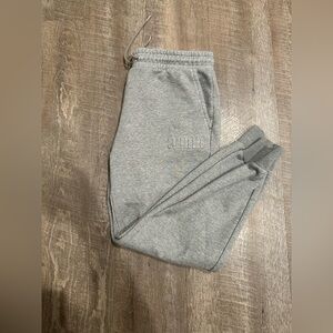 Puma Men's Light Gray Sweatpants